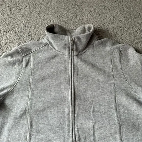 NEW Tommy Bahama Jacket Womens Extra‎ Large Gray Full Zip Sweatshirt Sweater - Picture 3 of 12